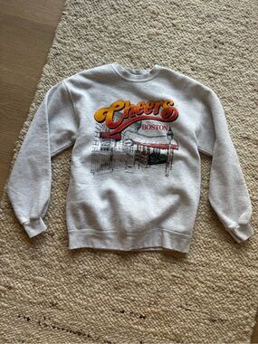Vintage Cheers Boston Crewneck Sweatshirt | Lee Heavyweight | Ultra Soft | XS/S